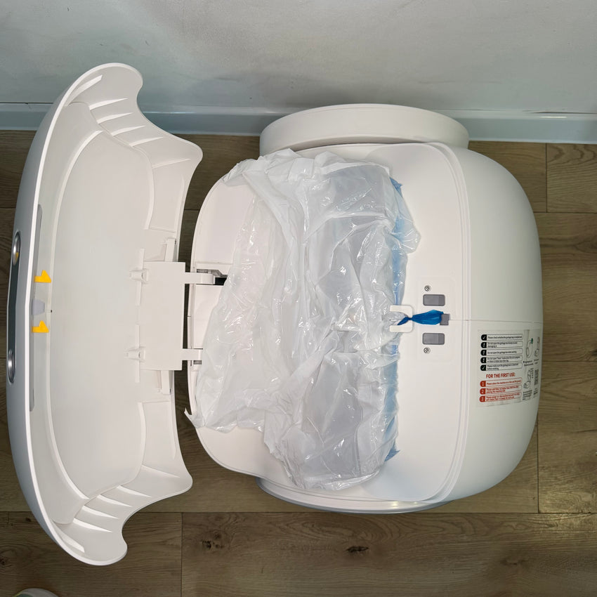 Second Hand - Litiera automata smart SHAW® V2pentru pisici, auto-curatare, sterilizare, aplicatie mobila, 9L (16)