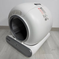 Second Hand - Litiera automata smart SHAW® V3 pentru pisici, auto-curatare, eliminare mirosuri prin ionizare, aplicatie mobila, 9L (7)