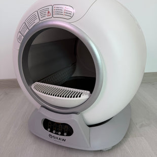 Second Hand - Litiera automata smart SHAW® V2 pentru pisici, auto-curatare, aplicatie mobila, 9L (23)