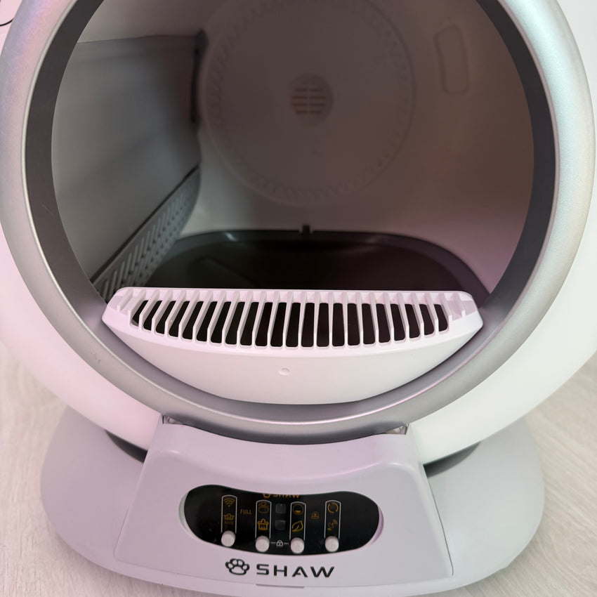 Second Hand - Litiera automata smart SHAW® V2 pentru pisici, auto-curatare, aplicatie mobila, 9L (22)