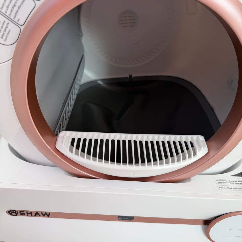 Second Hand - Litiera automata smart SHAW® V1 Roz pentru pisici, auto-curatare, aplicatie mobila, 9L (31)