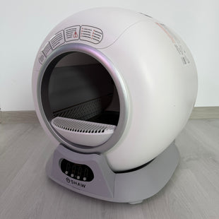 Second Hand - Litiera automata smart SHAW® V2 pentru pisici, auto-curatare, sterilizare, aplicatie mobila, 9L (21)