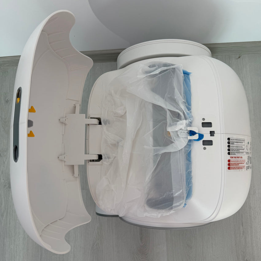 Second Hand - Litiera automata smart SHAW® V1 pentru pisici, auto-curatare, aplicatie mobila, 9L (28)