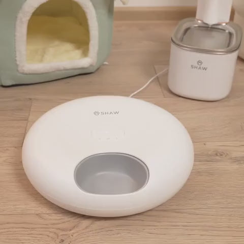 Hranitor smart SHAW® pentru caini si pisici cu 6 portii de hrana umeda sau uscata, Aplicatie mobila