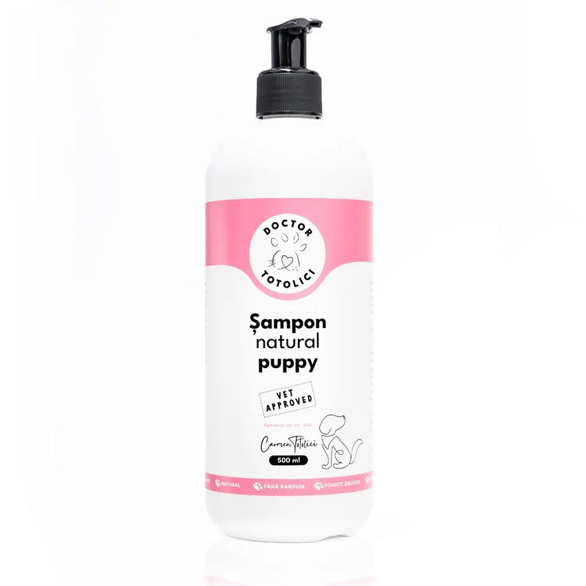 Șampon natural puppy Doctor Totolici, 500 ml