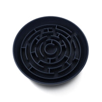 Bol hranire lentă pentru câini – Slow feeder Maze Doctor Totolici, culoare Anthracite