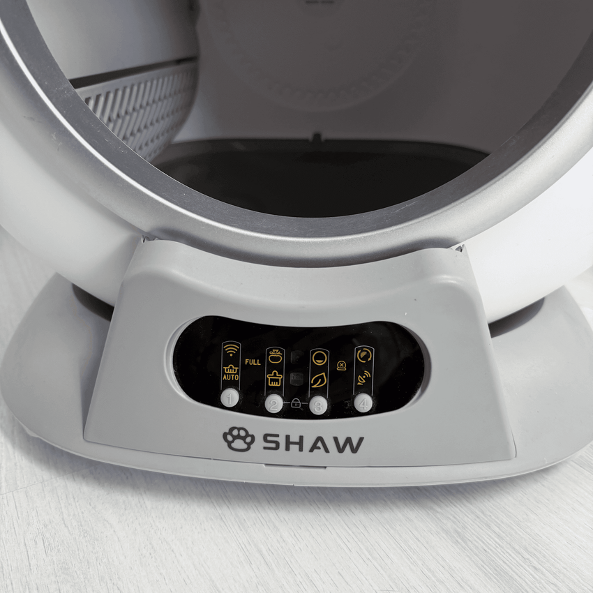 Second Hand - Litiera automata smart SHAW® V2 pentru pisici, auto-curatare, aplicatie mobila, 9L (50)