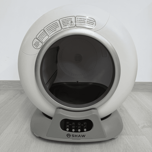Second Hand - Litiera automata smart SHAW® V2 pentru pisici, auto-curatare, aplicatie mobila, 9L (50)