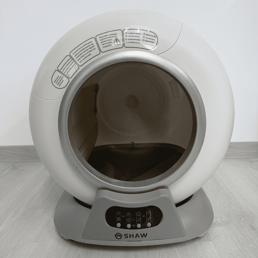 Second Hand - Litiera automata smart SHAW® V2 pentru pisici, auto-curatare, aplicatie mobila, 9L (52)